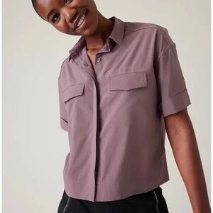 Athleta Hike Packable Top - like new - Large
